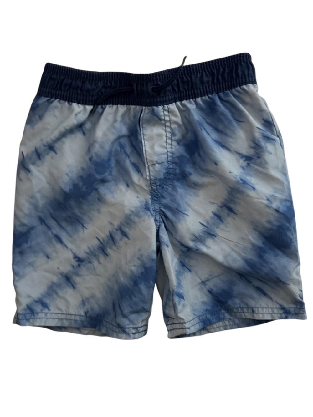 Osh Kosh Bigosh Boys blue coastal palm tree trunks size 5 EUC #coastalpreppy